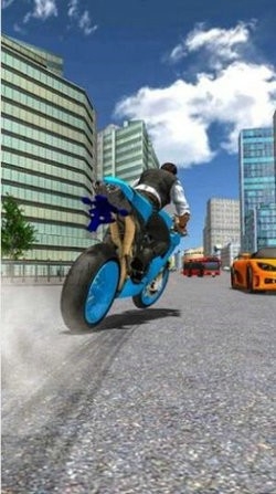 公路摩托遨游城市截图