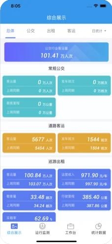 公交运行监测软件截图