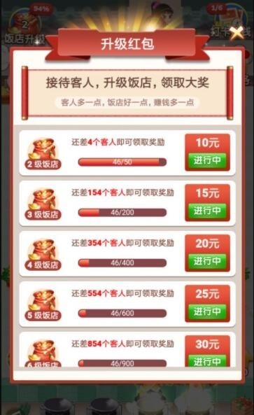 疯狂餐厅红包版游戏截图