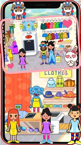 迷你生活商店小镇游戏截图