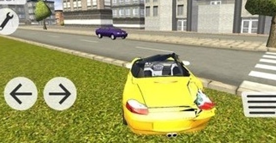 我的豪华跑车3D游戏截图