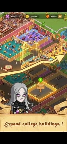 闲置魔法学校游戏截图
