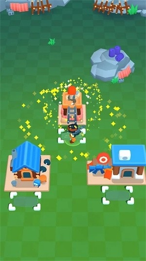 后卫射击3D游戏截图