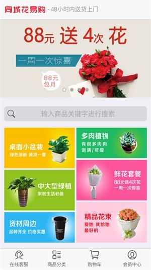 同城花易购截图