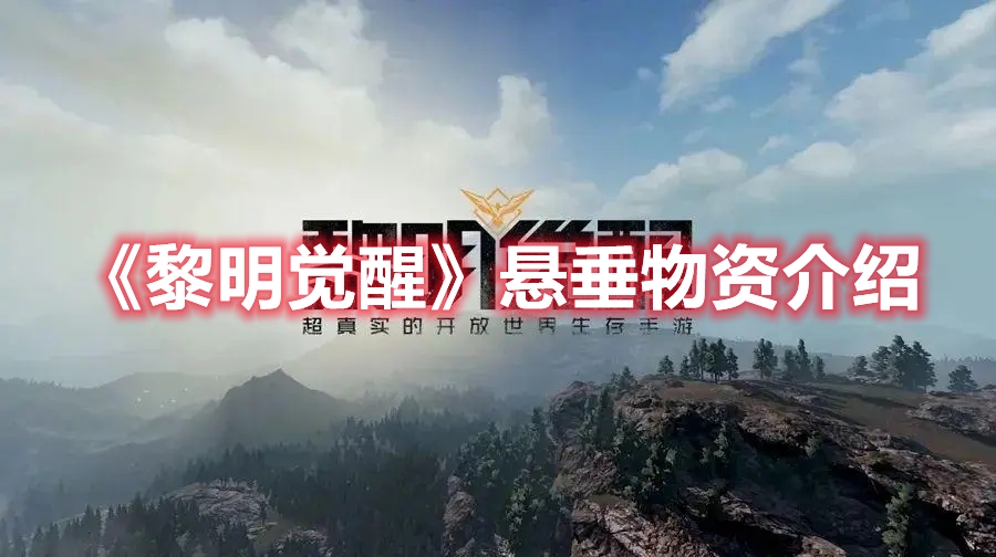 黎明觉醒悬垂物资是什么
