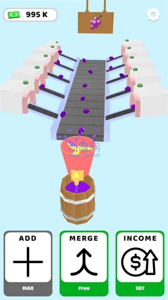 闲置葡萄工厂(Grape Factory Idle)截图