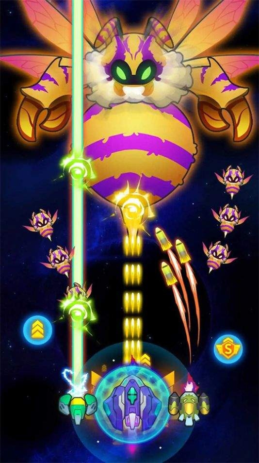 昆虫入侵者太空射手(Insect Invaders: Space Shooter)截图