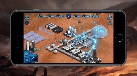 占领火星殖民地建设者(Occupy Mars Colony Builder)截图