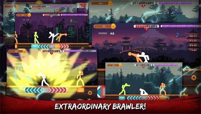 火柴功夫格斗大师(Finger Fury Flashmaster Showdown)截图