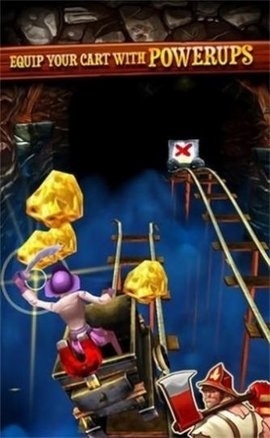 矿路跑酷(Rail Rush)截图