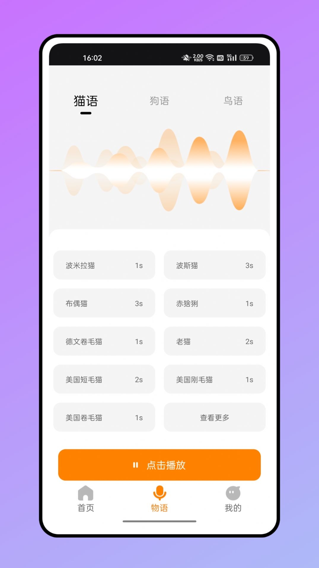 仓鼠翻译器截图