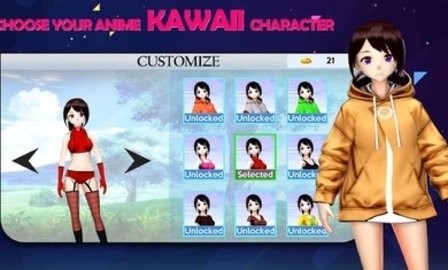 动漫女孩袖珍爱游戏最新汉化版截图