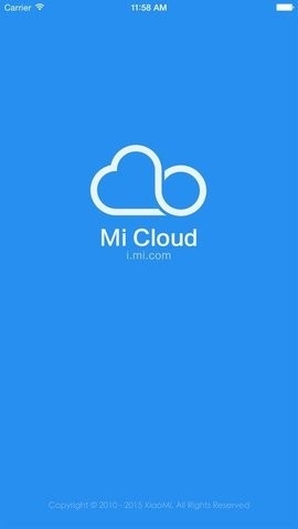 小米云盘app旧版截图