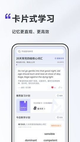 A4纸背单词法软件