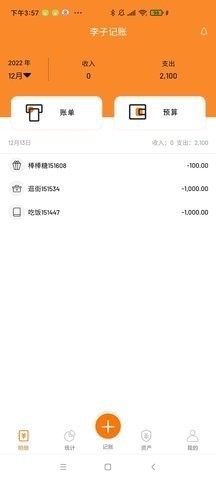 李子记账手机版截图