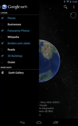 谷歌卫星地图安卓版截图