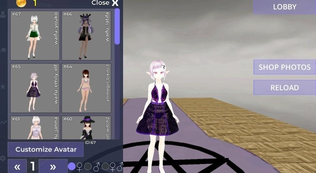 情绪化萝莉女孩手机中文版下载截图