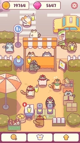 猫咪小吃店无限钻石截图