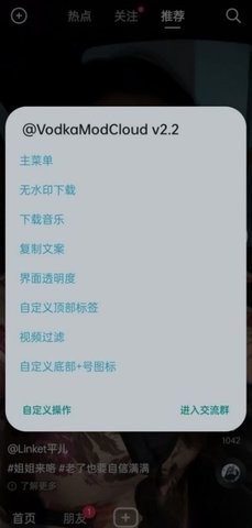 Destiny抖音去广告模块截图